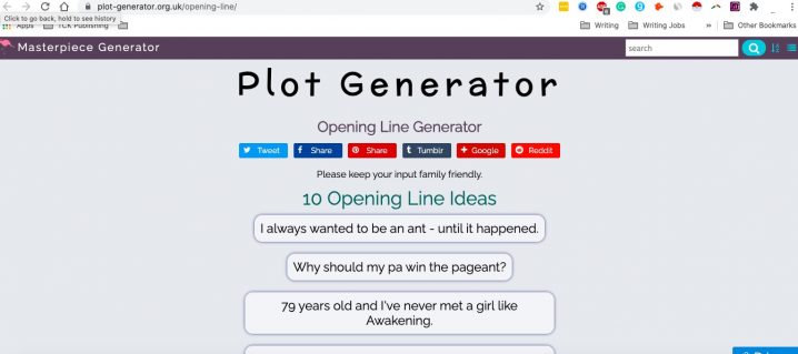 opening line generator image